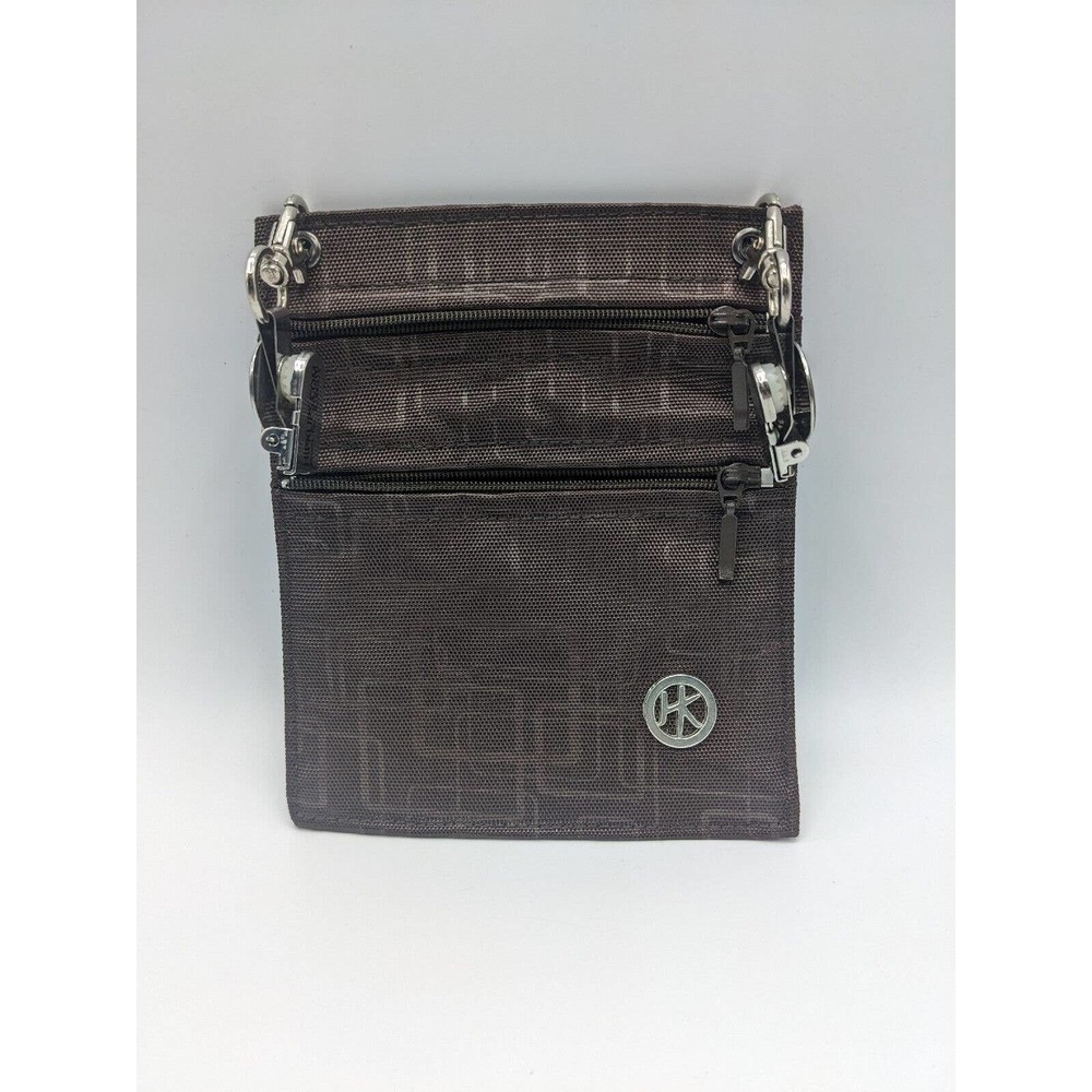 Hip Klip Black Hands Free Bag Wallet Cell Pocket 2 Zippered 1 Slip Pocket Secure